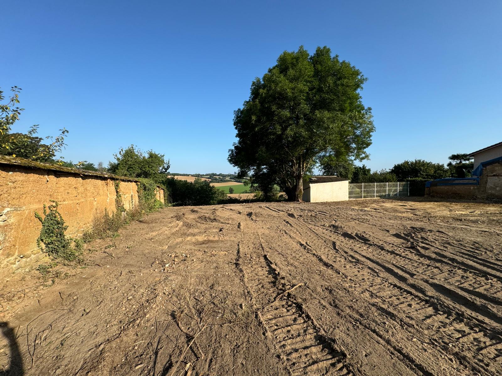 Terrain constructible Colombier-Saugnieu vue dégagée